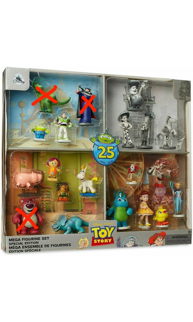 Disney store toy story mega discount figurine playset