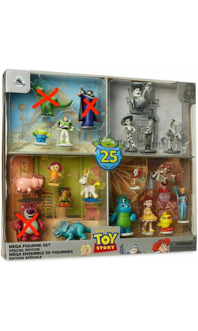 Disney store toy story mega figurine playset 2025