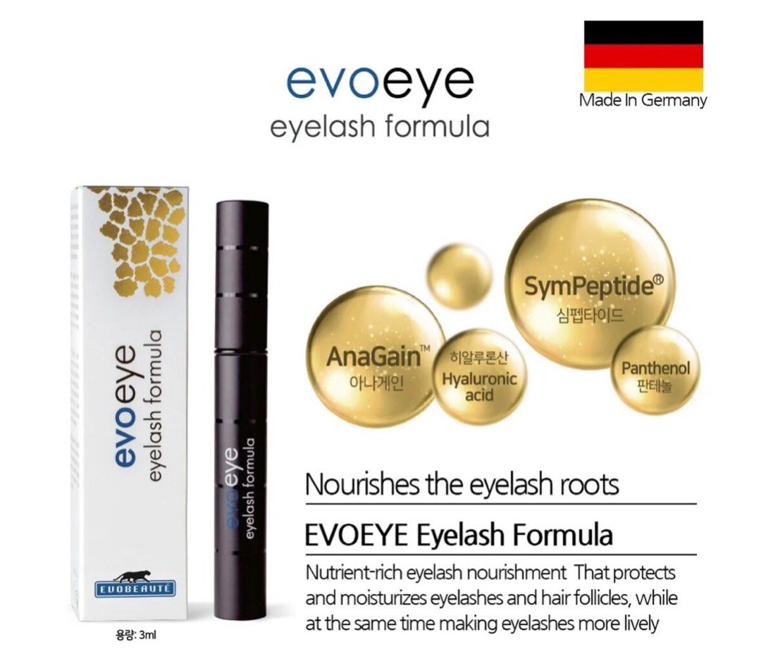 evoeye アイラッシュフォーミュラ 3ml まつげ美容液 Evobeaute
