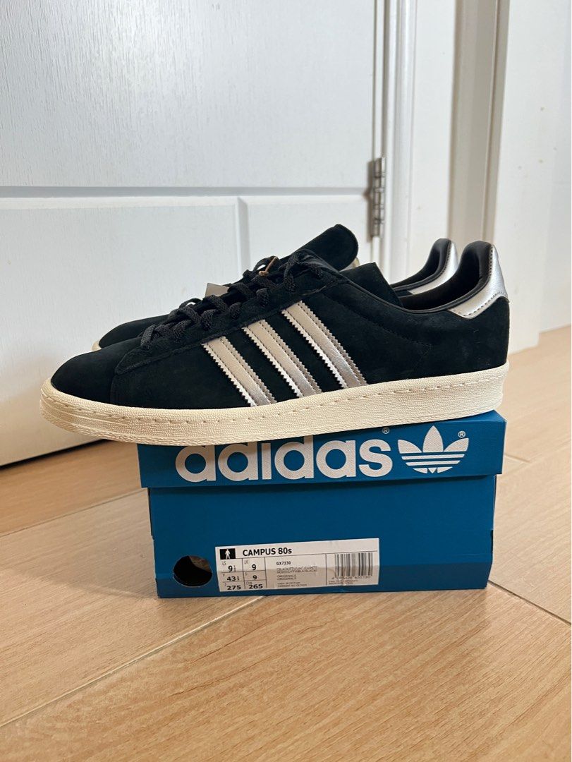 購自官網全新Adidas campus 80s US9.5, 男裝, 鞋, 波鞋- Carousell