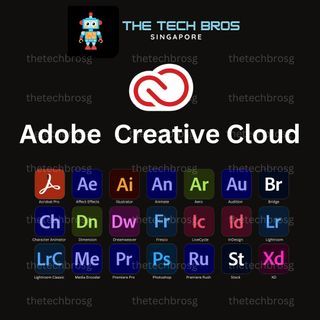 ⭐ Adobe Master Collection Creative Cloud Suite - Acrobat Pro | After Effects | Illustrator | InDesign | Lightroom Classic | Photoshop | Premiere Pro for Windows and MacOs ⭐