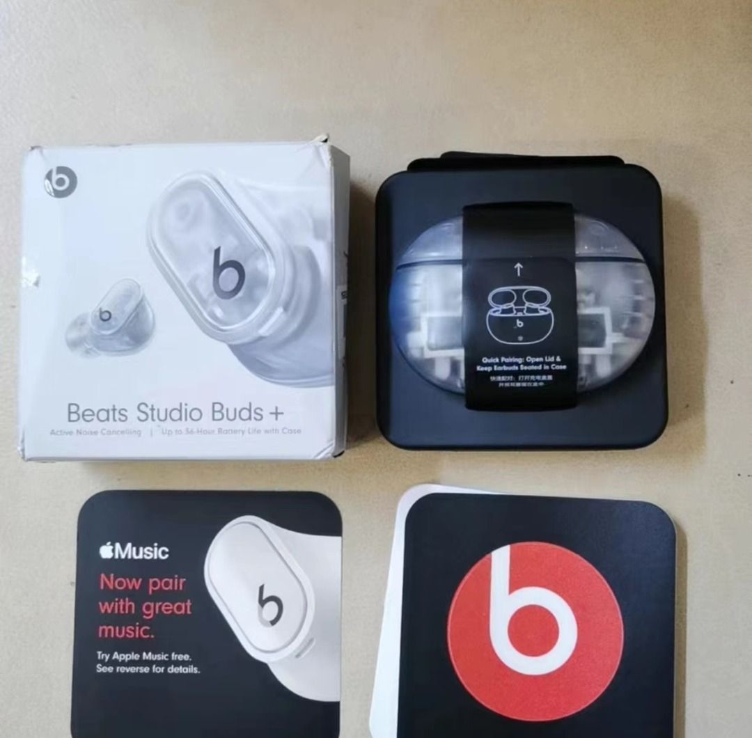 ✨全新✨未開封beats Studio Buds＋ 新品透明探索版無線入耳式藍牙耳機