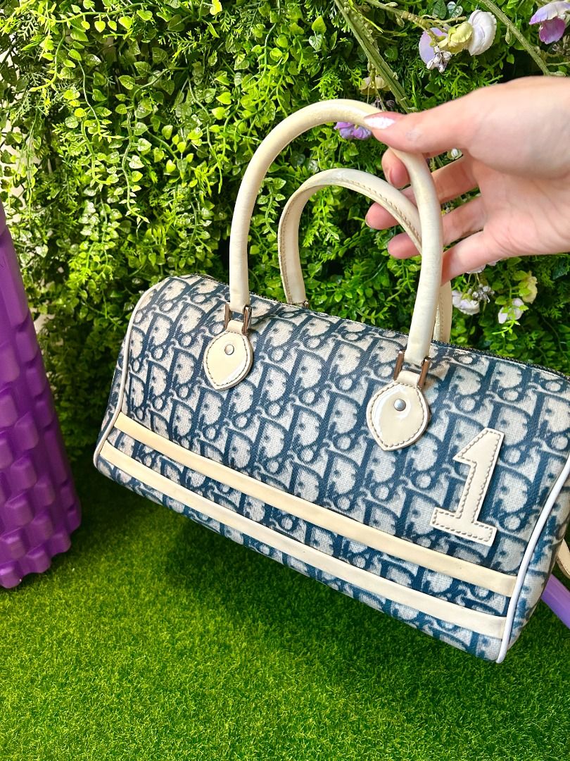Dior oblique bowling bag best sale