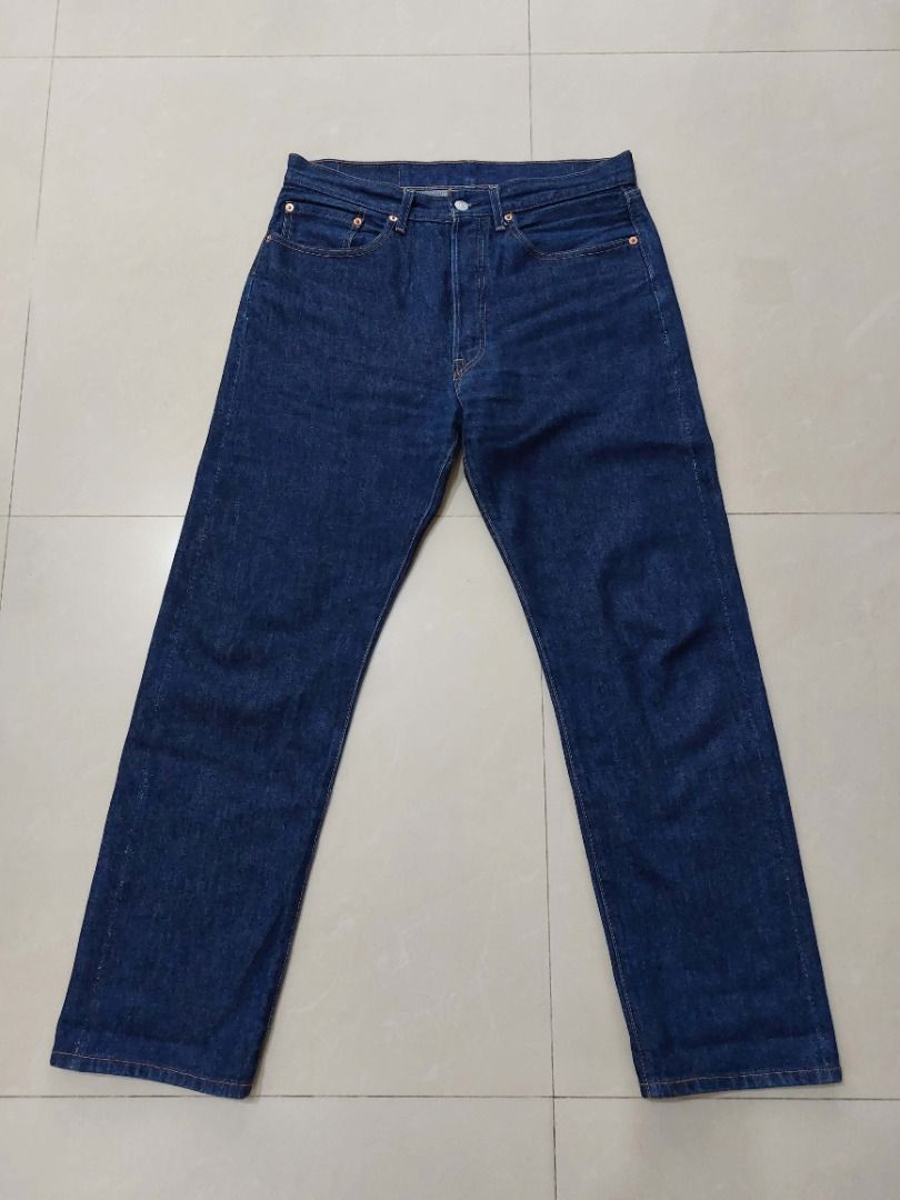 美國 Levi's Vintage Cloth 501 赤耳布邊 原色 丹寧 牛仔褲