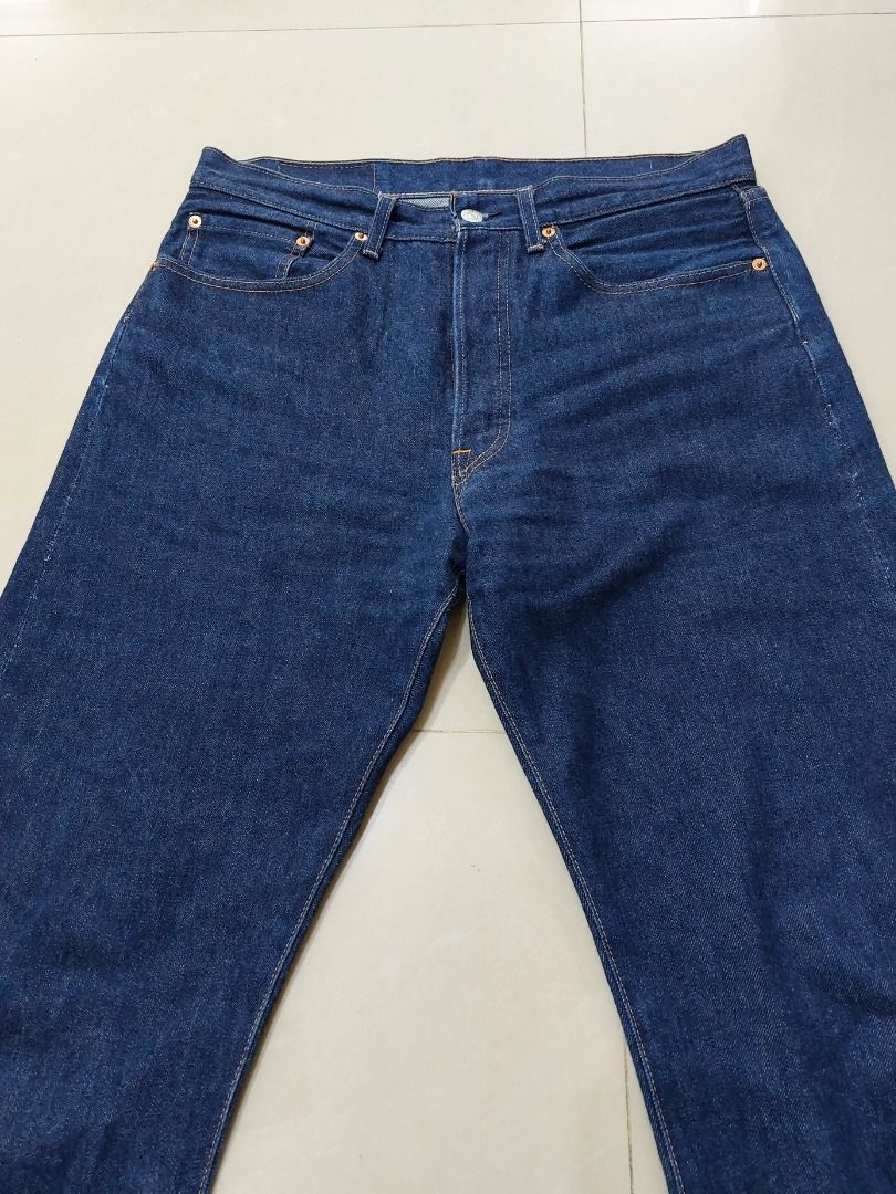 美國 Levi's Vintage Cloth 501 赤耳布邊 原色 丹寧 牛仔褲