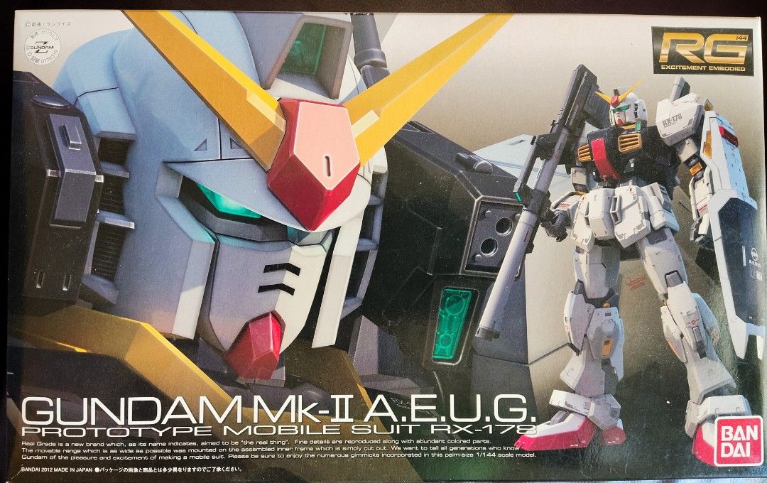 全新 RG 高達 Gundam MK II, 興趣及遊戲, 玩具 & 遊戲類 - Carousell