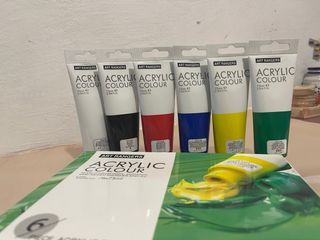 Acrylic Paint Regular Colors Set
