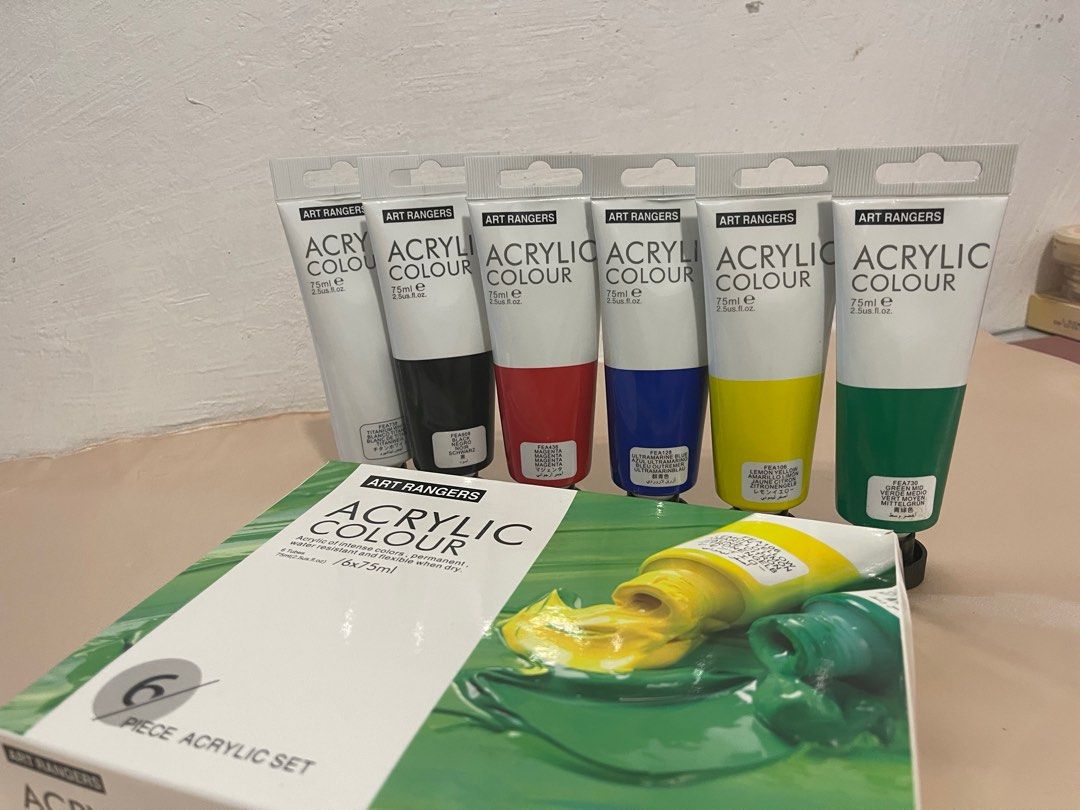 Acrylic Paint Regular Colors Set (Category: Craft Supplies & Tools) located in Cavite. Submitted by mira33396 (Listing ID 1266533819, Image 3). Description: Selling my well kept Acrylic Paint Regular Color Set. All of them are never been used. Impulsive buying lang talaga. With freebies if you buy 3 or more items..
