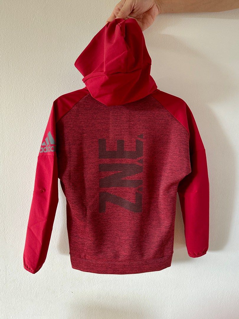 Red adidas discount youth jacket