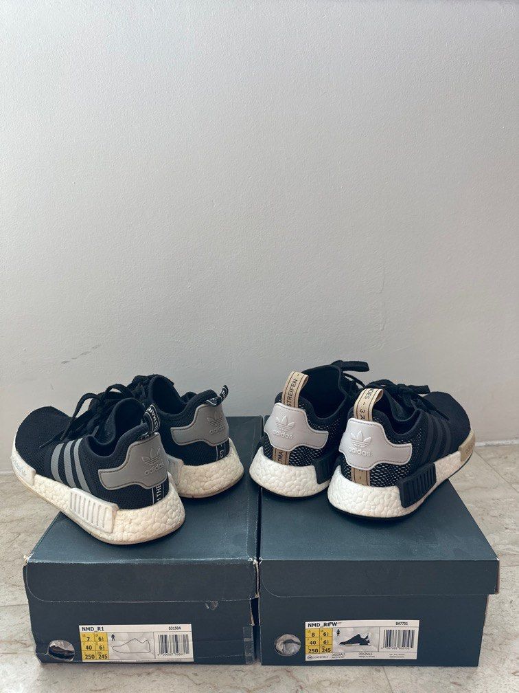 White sales nmd r1s