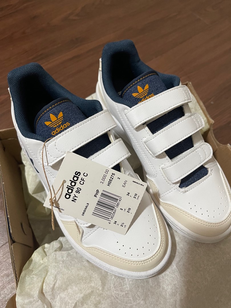 Adidas Toddler white shoes, Babies & Kids, Babies & Kids Fashion on ...