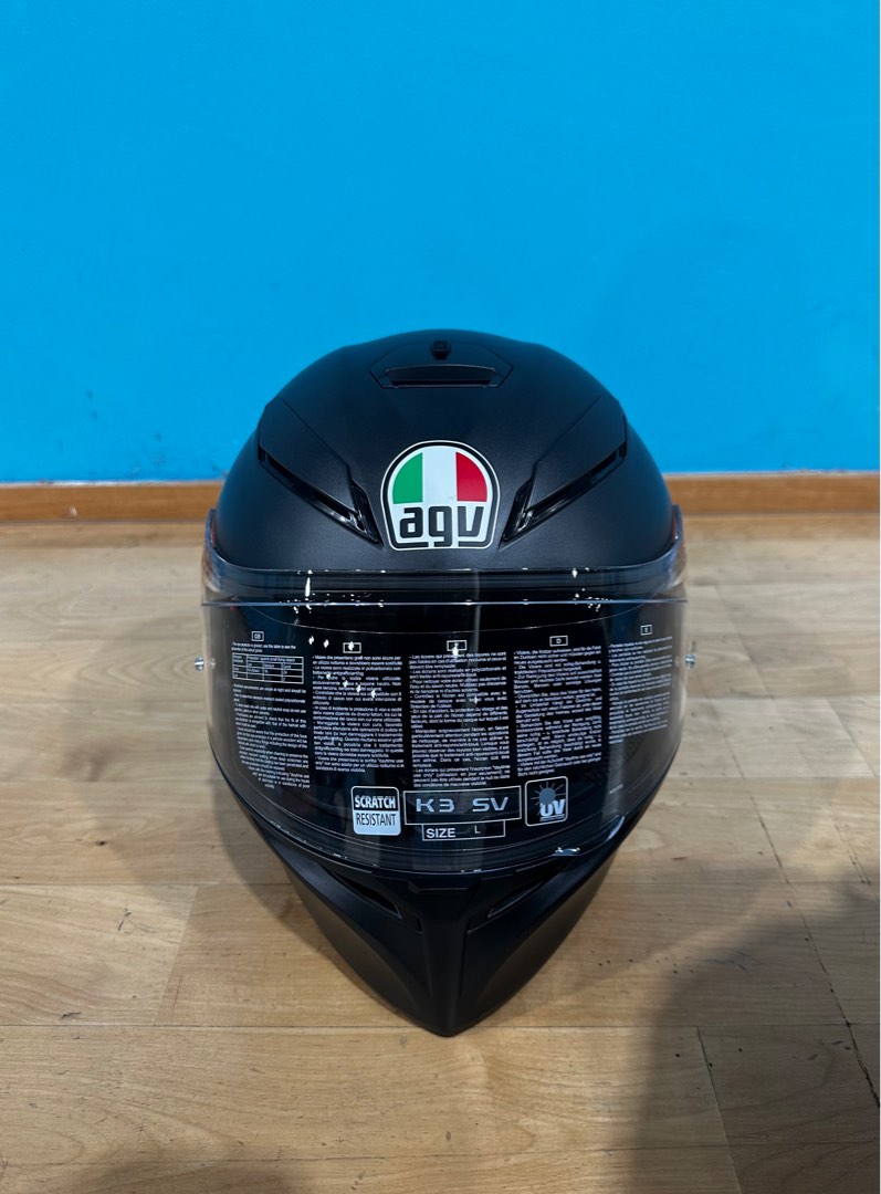 AGV K3 Helmet Compound Matte Black/Gray Medium 2118381004008M