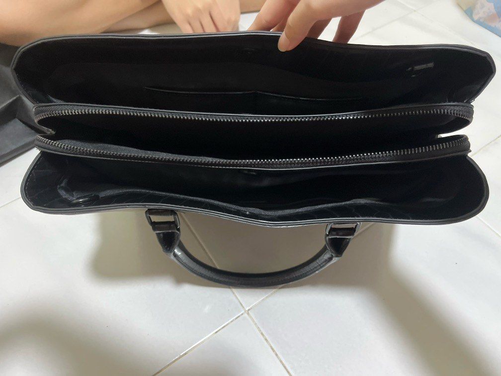 Aldo black clearance leather bag