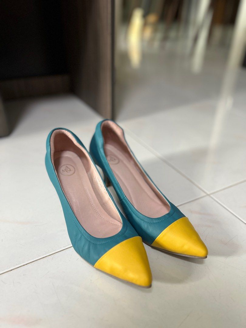 Alegra customised lamb skin heels