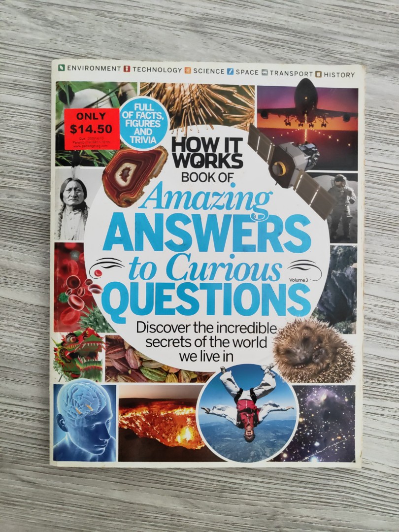 Answers　on　Toys,　Books　Children's　Curious　Amazing　Magazines,　Books　Hobbies　Questions,　to　Carousell