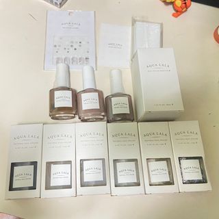 全新Aqua Lala 指甲油 nail polish 全套連卸甲水‼️