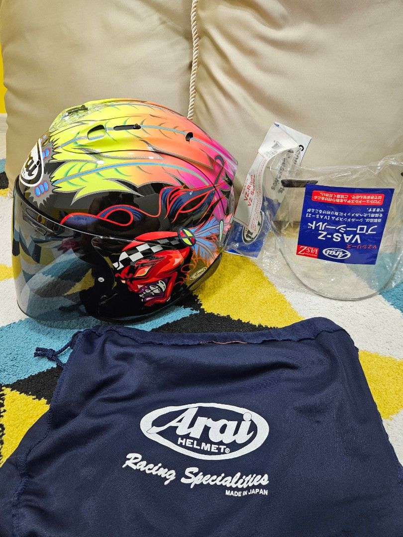 Arai VZ Ram Scott russell, Motorcycles, Motorcycle Accessories on