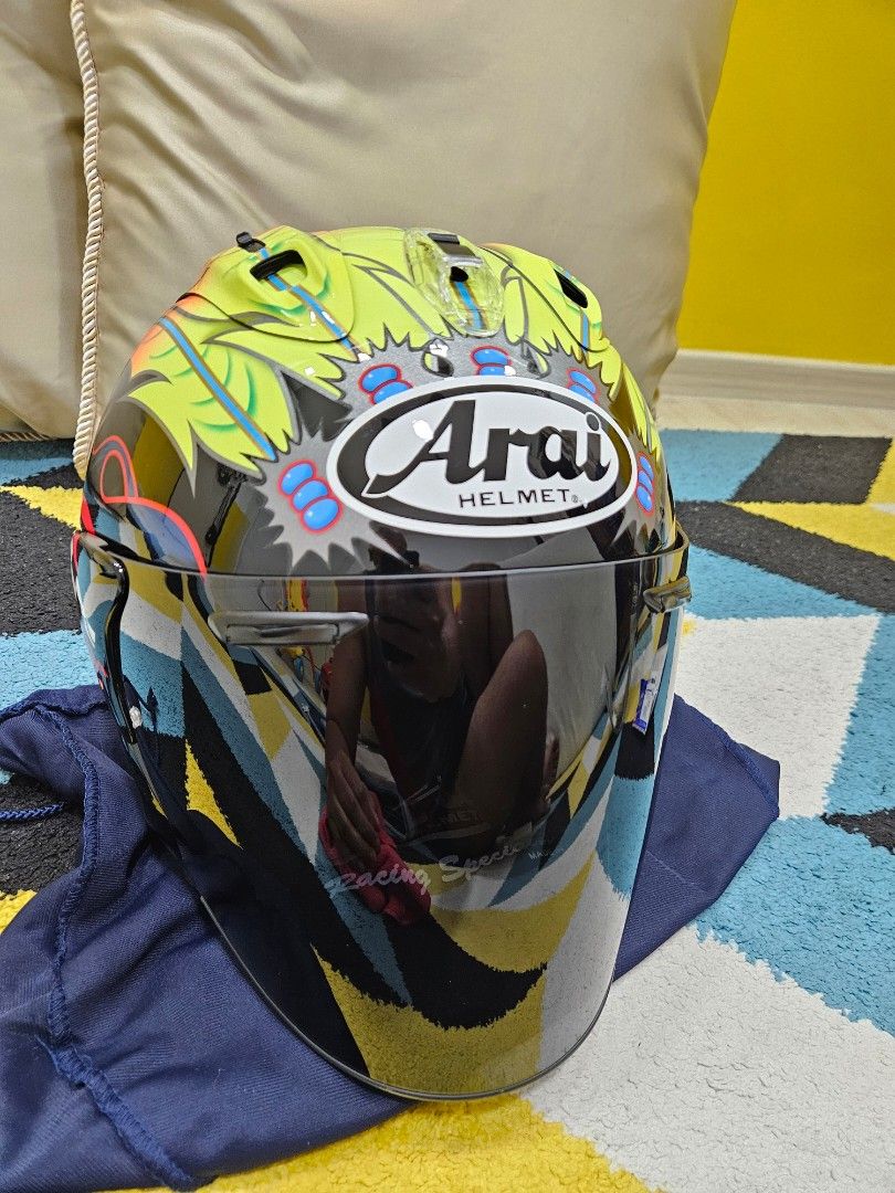 Shoei Helmet Casco Shoei Scott Russell Helm Tsr Copy Scott Helmet