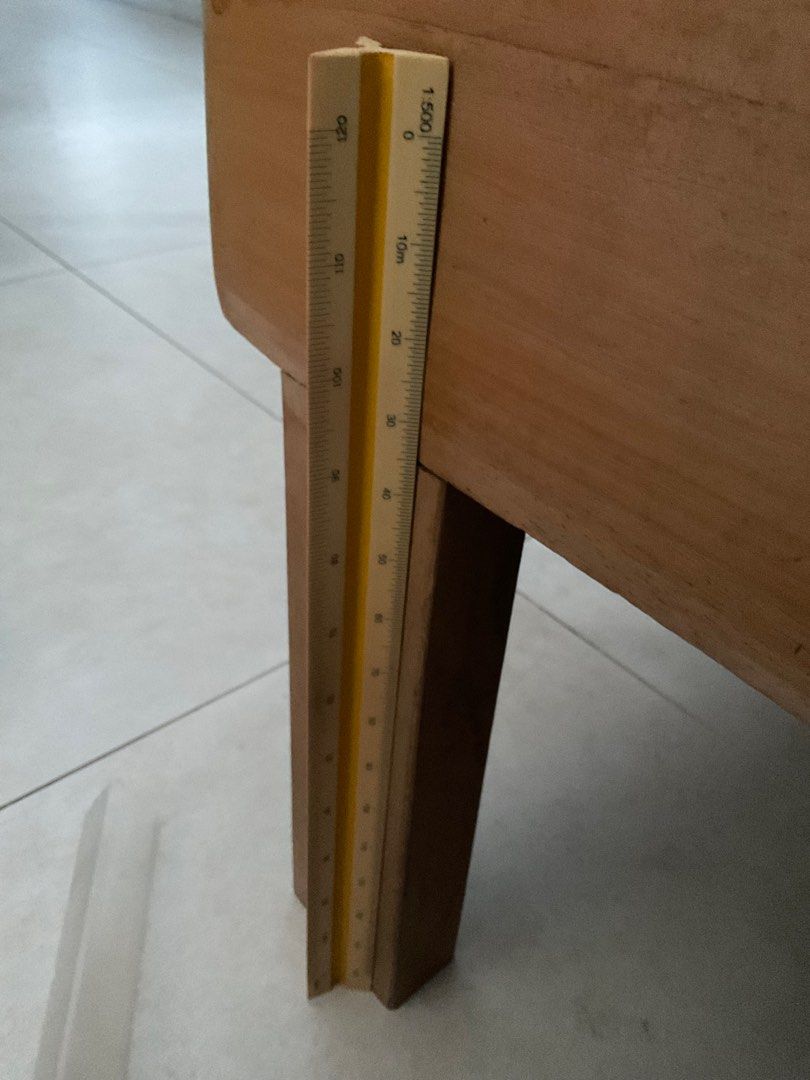 ruler Architecture chinese vintage ruler 1980s 3 sided, Hobbies & Toys ...