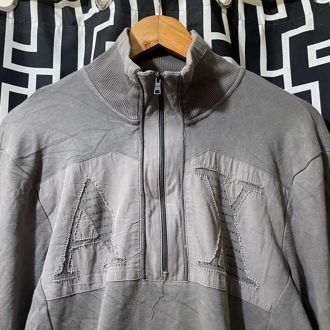 Armani Exchange Quarter Zip , Men's Fashion, Coats, Jackets and