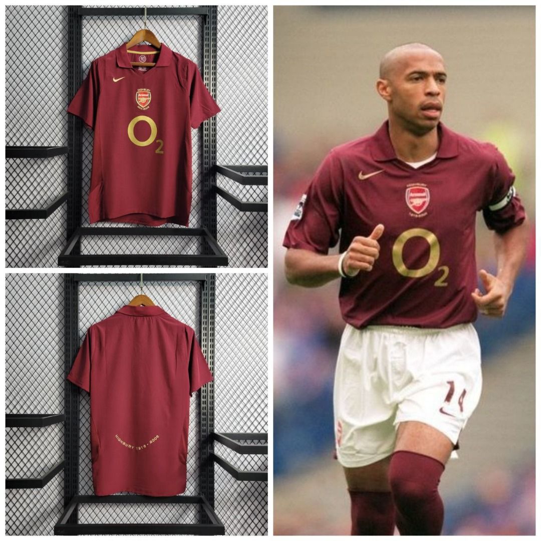 Arsenal kit 05 06 hot sale