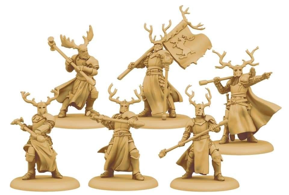 Stag Knights Warhammer - Neuf Sous Blister - Référence 889696010117