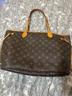 Louis Vuitton LV catogram neverfull authentic cat, Luxury, Bags & Wallets  on Carousell