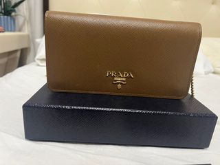 Authentic Prada wallet on chain