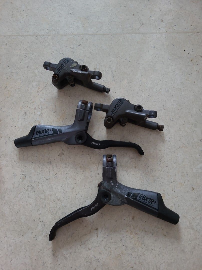 Avid Elixir 3 Hydraulic Brakes, Sports Equipment, Bicycles & Parts