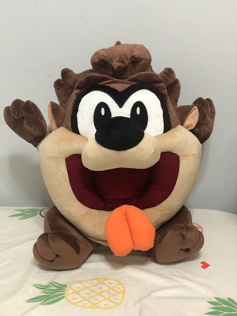 Baby Taz Plush Ht. 60cm with gift carrier Hobbies Toys