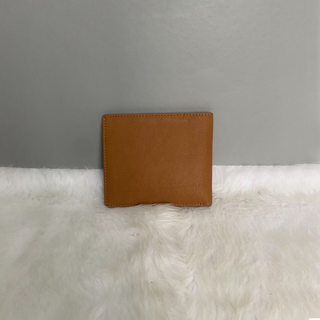 Bad Wallets Brown Leather Statement Bifold Wallet, Men's Fashion ...