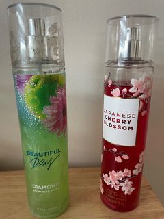 Bath and body works beautiful day and japanese cherry blossom