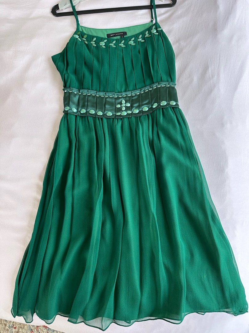 Bcbgmaxazria emerald clearance green dress