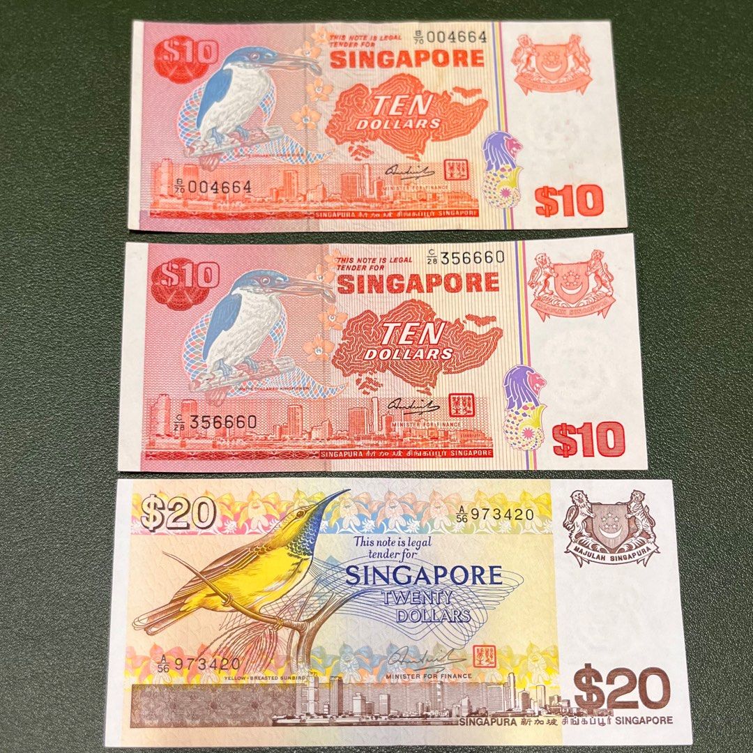 Bird Series Notes, Hobbies & Toys, Memorabilia & Collectibles, Currency ...