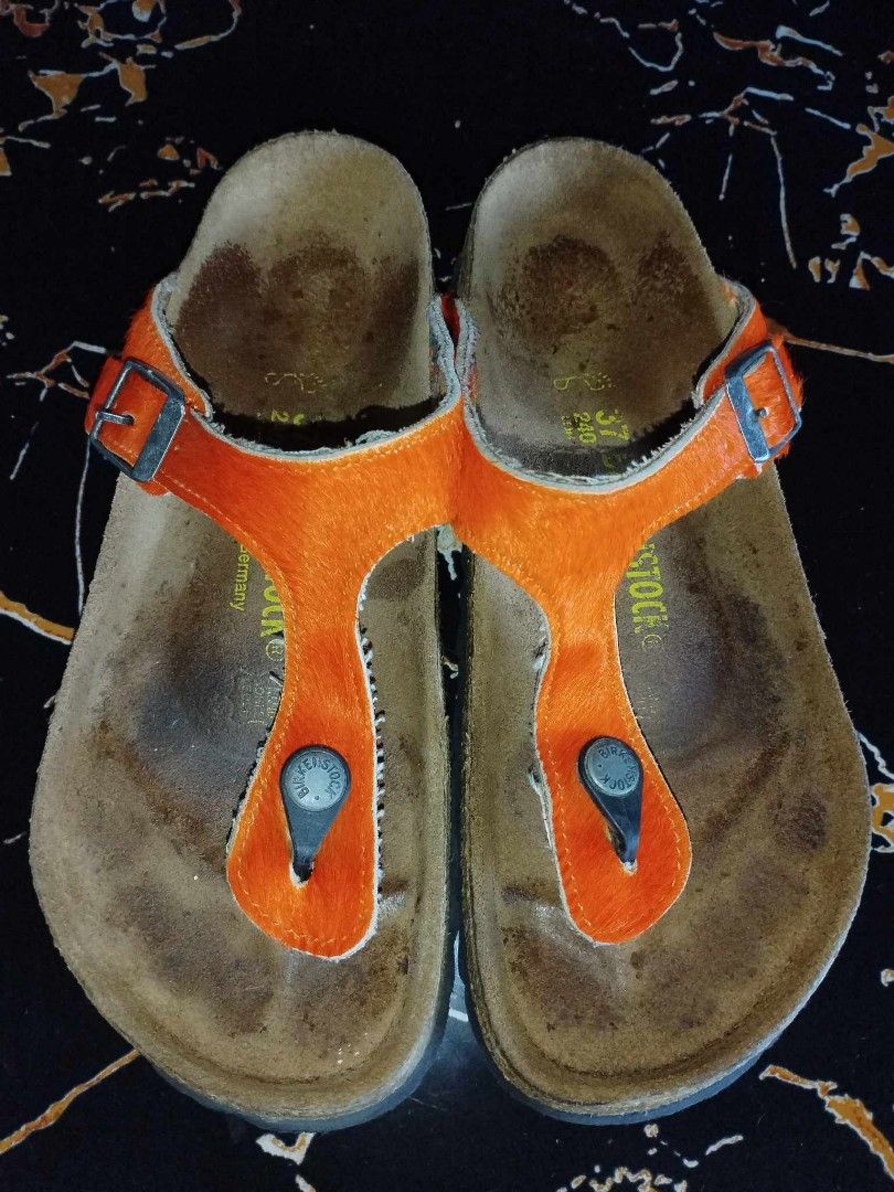 birkenstock gizeh purple
