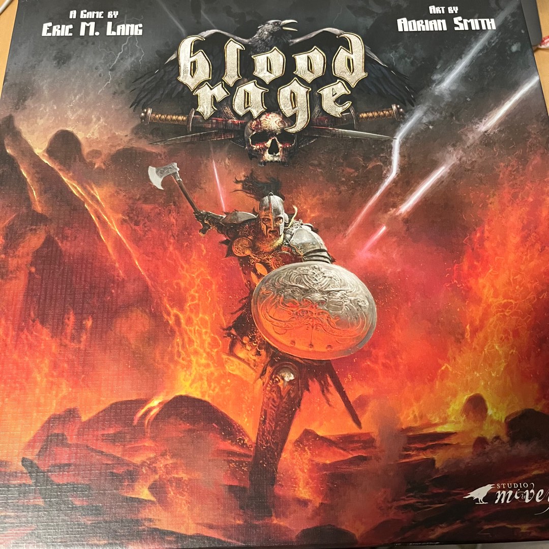 Blood Rage Board Game With Feldherr Foam Insert Hobbies Toys Toys blood-rage-board-game-with-feldherr-foam-insert-hobbies-toys-toys