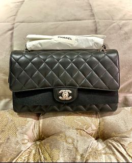 Chanel Beige Quilted Lambskin Mini Funky Town Flap Aged Gold