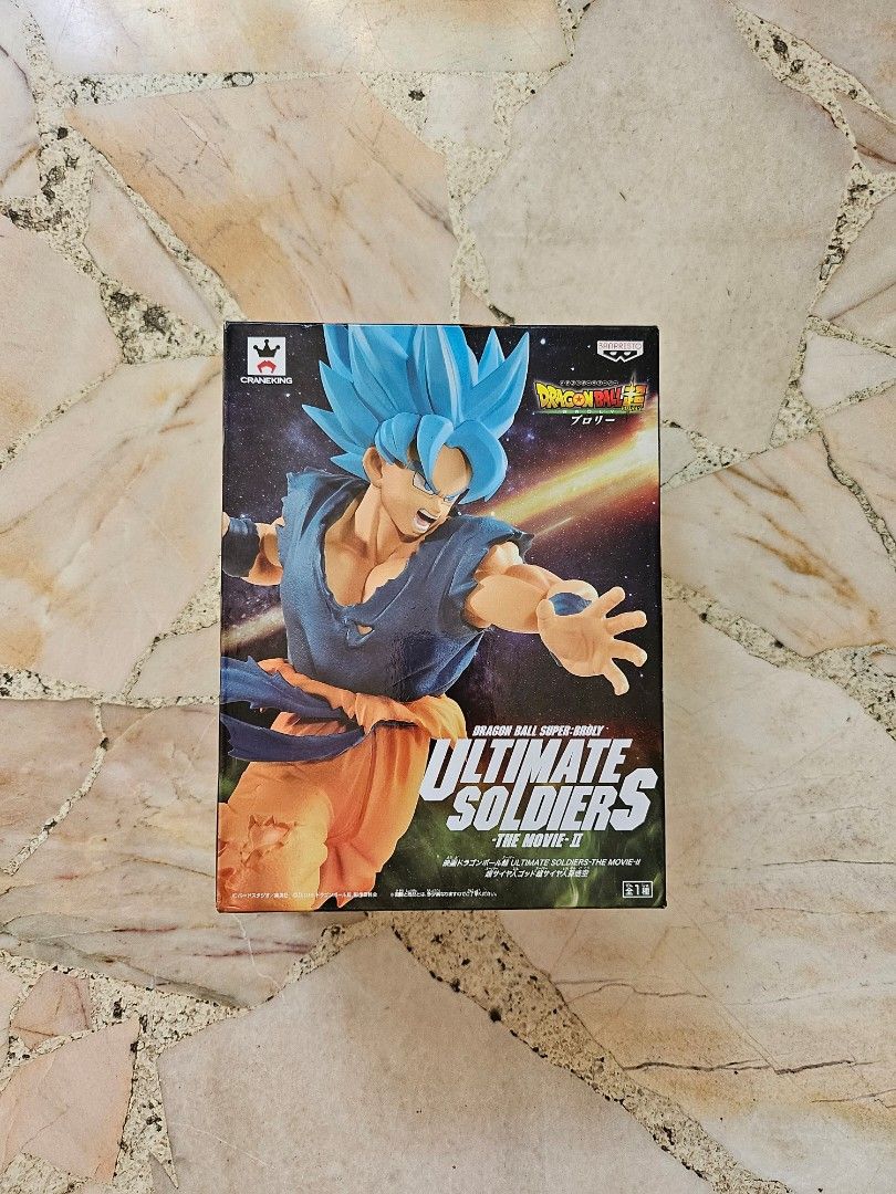 BNIB DRAGONBALL SUPER ULTIMATE SOLDIERS THE MOVIE II SON GOKU