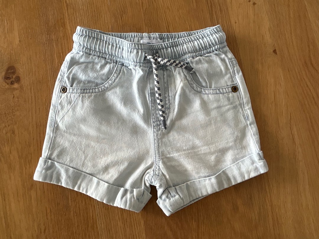 Red and sale blue shorts