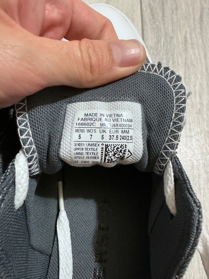 Brand new Converse all star grey US 5 Carousell