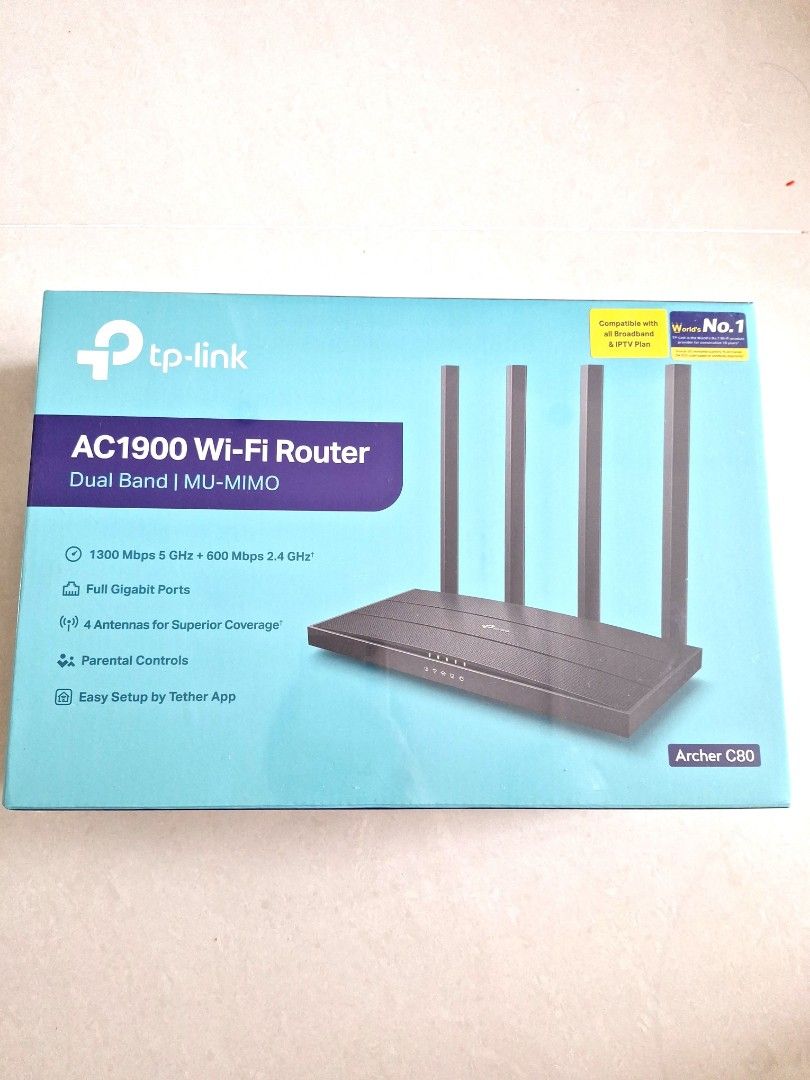 Brand New TP Link AC 1900 WiFi Router, Computers & Tech, Parts ...