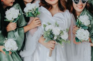 Civil Wedding Bride's Maids Bouquet (5 pcs)