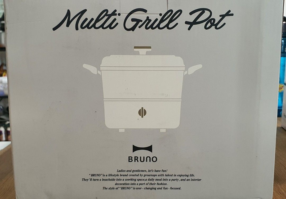 Bruno Multi Grill Pot, TV & Home Appliances, Kitchen Appliances