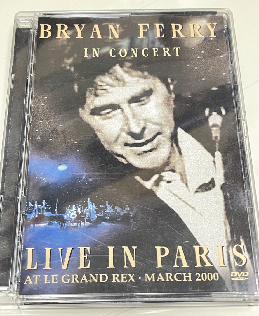 Bryan Ferry - Live in Paris at Le Grand Rex DVD (碟極新淨98%新