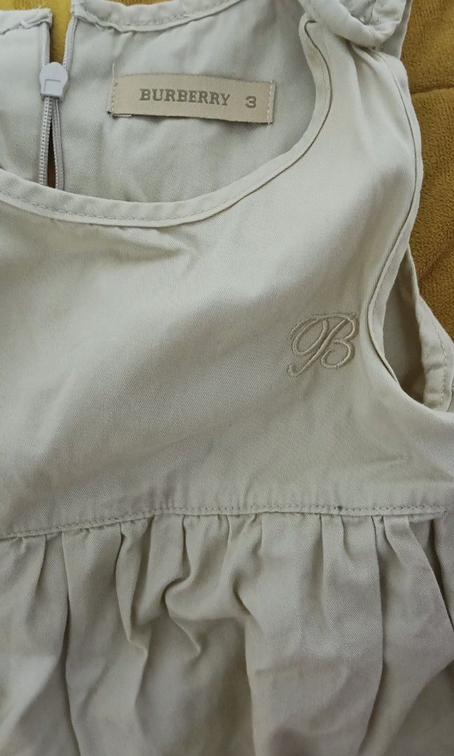 Burberry dress deals 2t