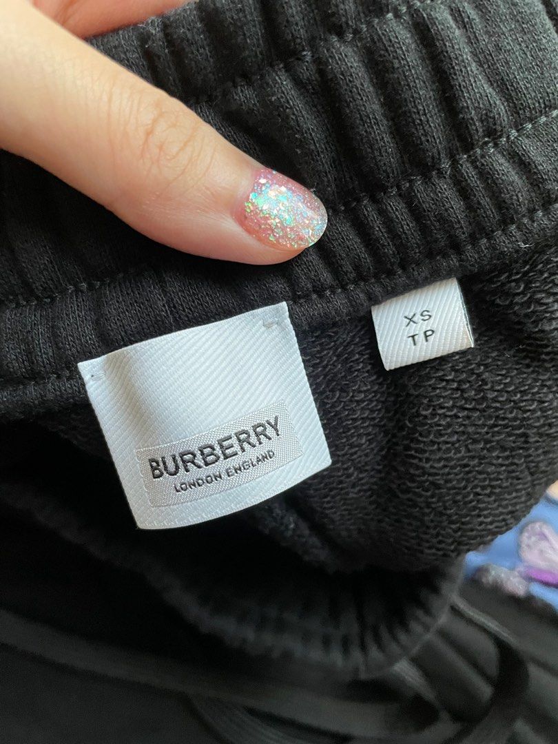 Burberry shop joggers grey