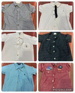 bundle button down shirt for 2-3 yrs old