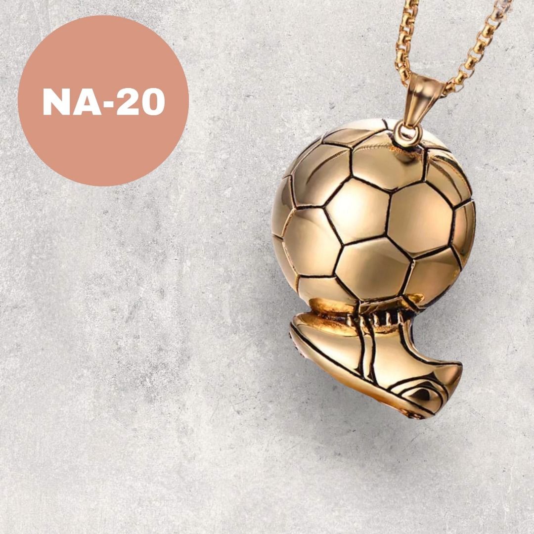 BUY 2 ANY ITEMS FREE DELIVERY MAILING Gold 3D Soccer Ball Necklace Pendant for Girls Sports Jewelry Soccer Necklace for Boys Soccer Player Gifts