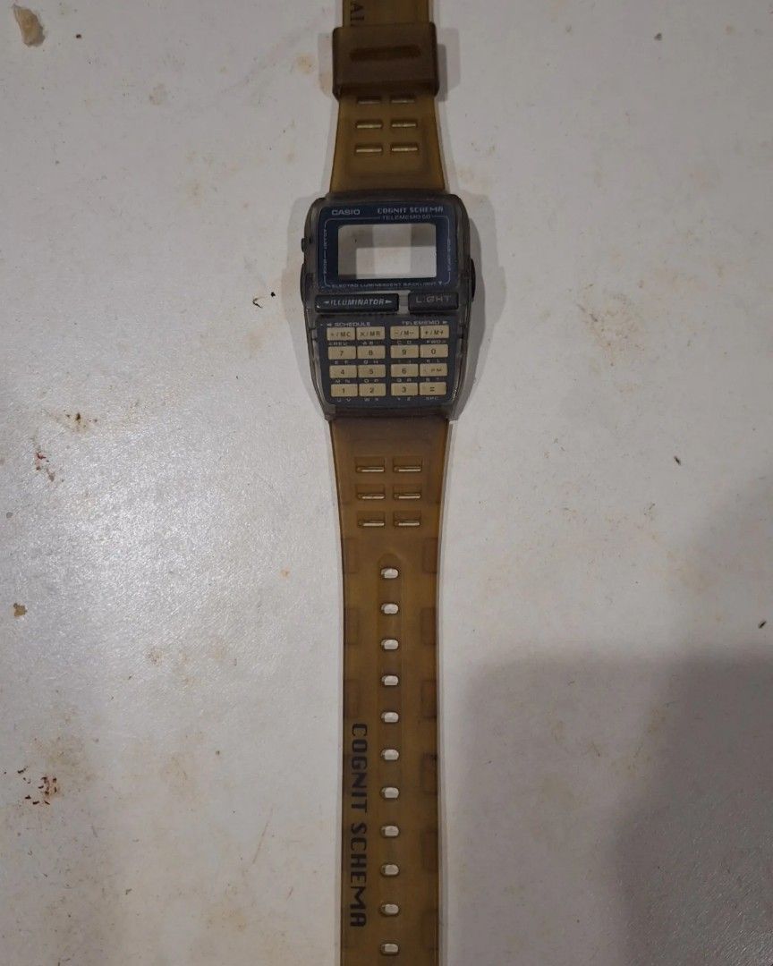 Jam casio data bank top