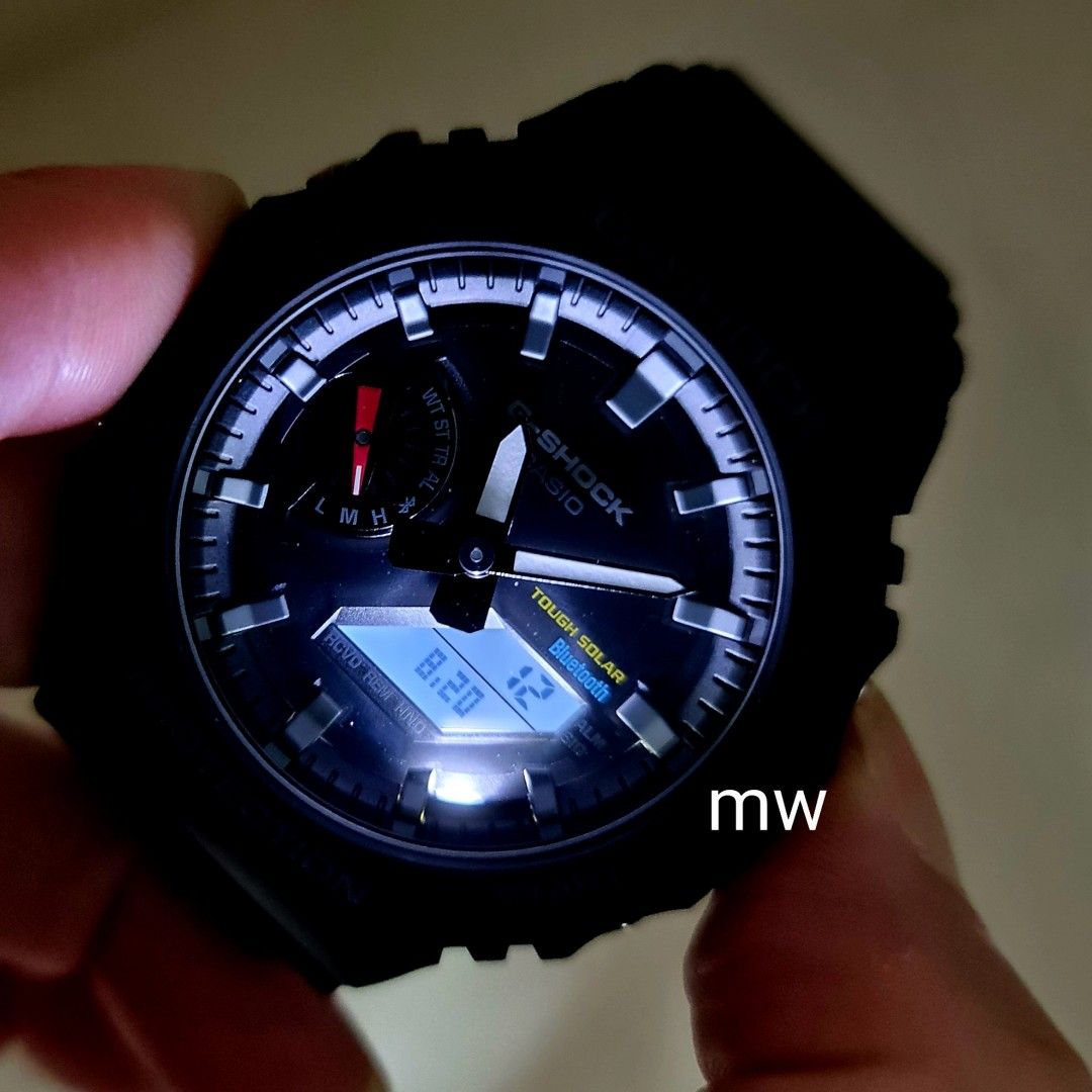 Casio tough top solar black